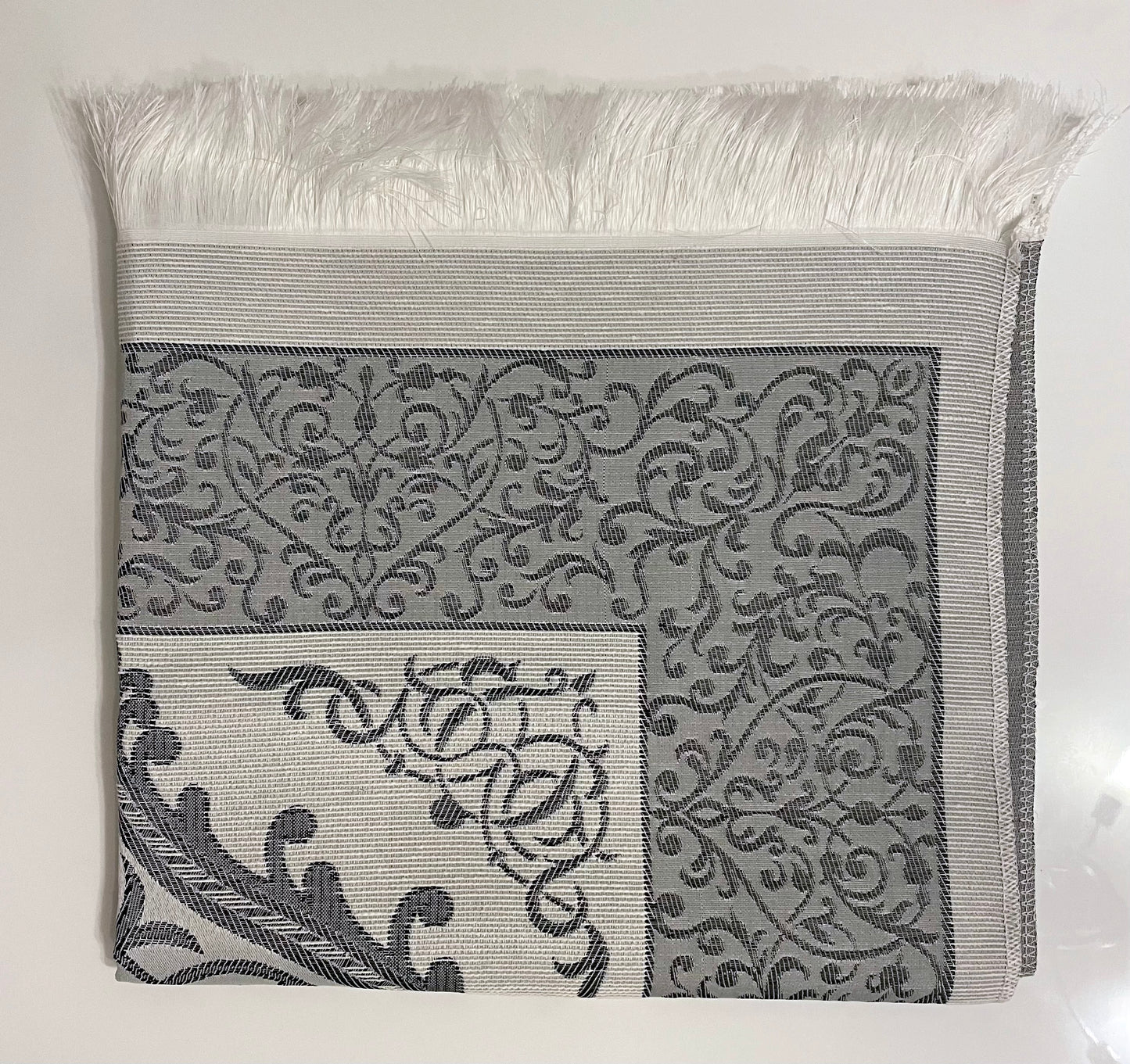 Stone Grey - Quran, Prayer Mat and Tasbih Gift Set